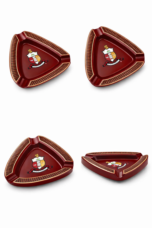 Ashtray - Kappa Crest - Crimson