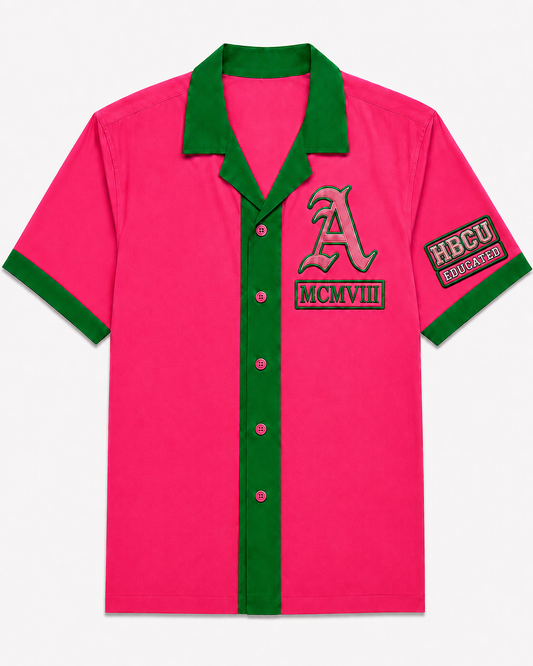 JSU ALUMNI CUSTOM – 1908 Pink & Green Shirt