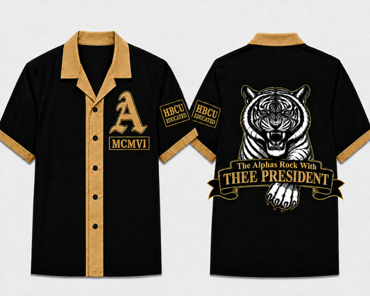 JSU ALUMNI CUSTOM – 1906 Black & Gold Shirt
