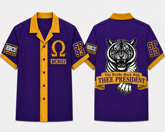 JSU ALUMNI CUSTOM – SPRING 93 1911 Purple & Gold Shirt