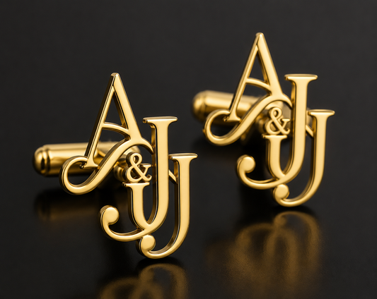 Custom Cuff Links - Gold (X. Hurd)