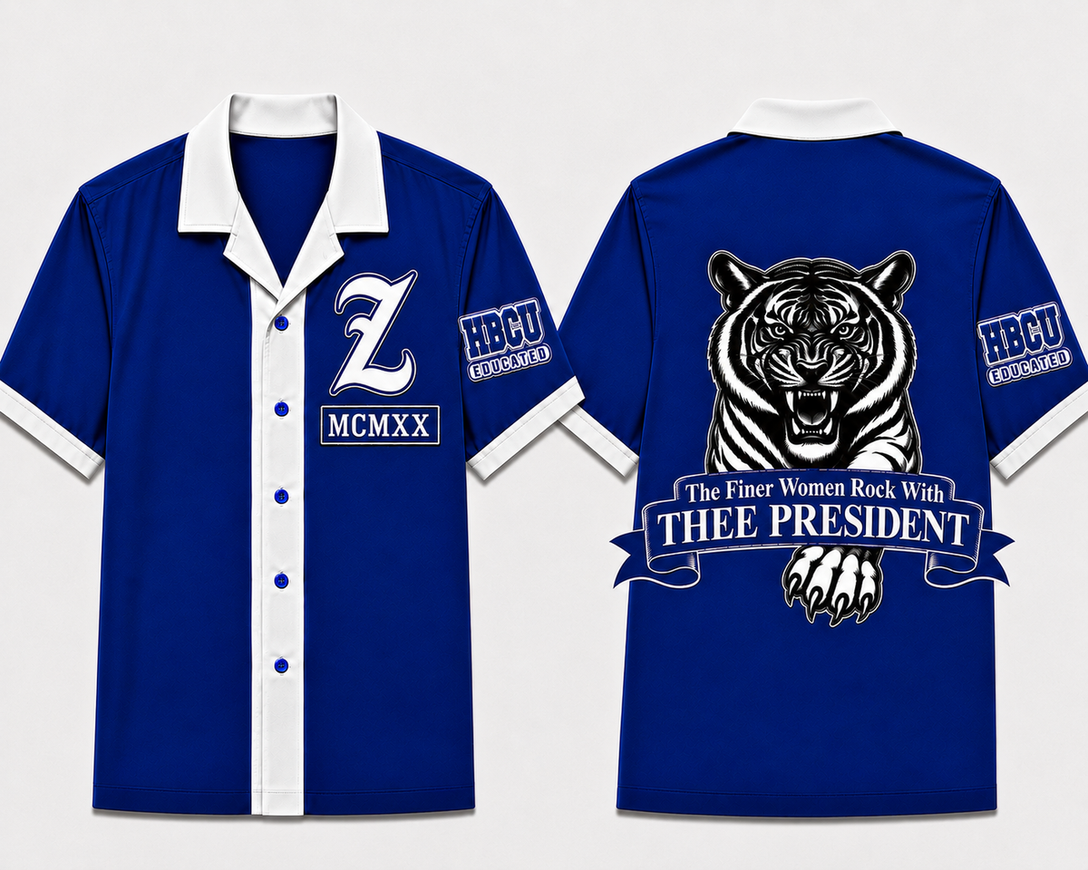 JSU ALUMNI CUSTOM – 1920 Royal Blue & White Shirt
