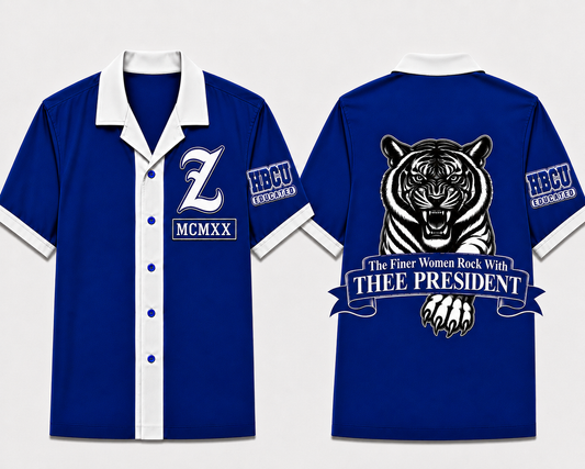 JSU ALUMNI CUSTOM – 1920 Royal Blue & White Shirt